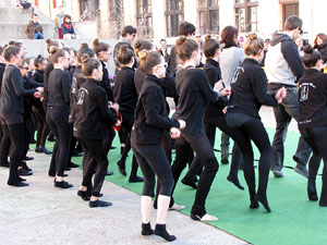 Gimn&agrave;stica r&iacute;tmica. Pla&ccedil;a de la Constituci&oacute;