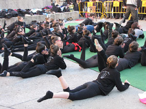 Gimn&agrave;stica r&iacute;tmica. Pla&ccedil;a de la Constituci&oacute;