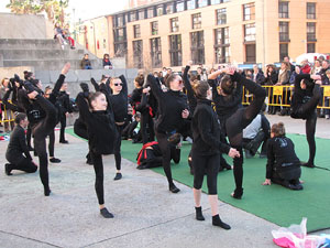 Gimn&agrave;stica r&iacute;tmica. Pla&ccedil;a de la Constituci&oacute;