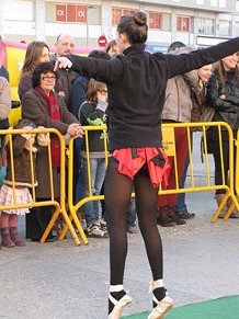 Gimn&agrave;stica r&iacute;tmica. Pla&ccedil;a de la Constituci&oacute;