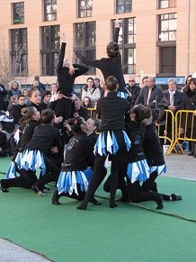 Gimn&agrave;stica r&iacute;tmica. Pla&ccedil;a de la Constituci&oacute;