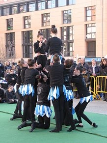 Gimn&agrave;stica r&iacute;tmica. Pla&ccedil;a de la Constituci&oacute;