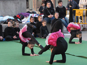 Gimn&agrave;stica r&iacute;tmica. Pla&ccedil;a de la Constituci&oacute;