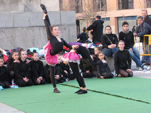 Gimn&agrave;stica r&iacute;tmica. Pla&ccedil;a de la Constituci&oacute;