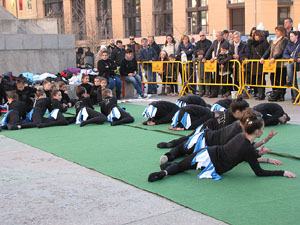 Gimn&agrave;stica r&iacute;tmica. Pla&ccedil;a de la Constituci&oacute;