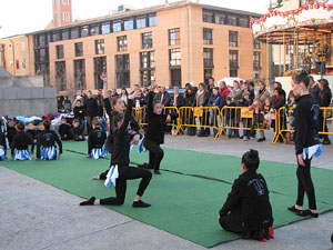 Gimn&agrave;stica r&iacute;tmica. Pla&ccedil;a de la Constituci&oacute;