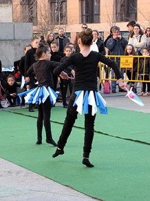 Gimn&agrave;stica r&iacute;tmica. Pla&ccedil;a de la Constituci&oacute;