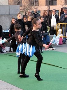 Gimn&agrave;stica r&iacute;tmica. Pla&ccedil;a de la Constituci&oacute;