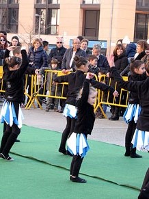 Gimn&agrave;stica r&iacute;tmica. Pla&ccedil;a de la Constituci&oacute;