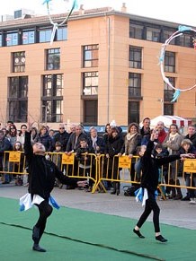 Gimn&agrave;stica r&iacute;tmica. Pla&ccedil;a de la Constituci&oacute;