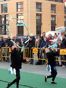 Gimn&agrave;stica r&iacute;tmica. Pla&ccedil;a de la Constituci&oacute;