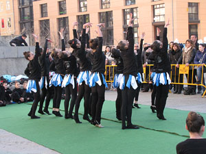 Gimn&agrave;stica r&iacute;tmica. Pla&ccedil;a de la Constituci&oacute;