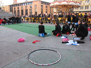 Gimn&agrave;stica r&iacute;tmica. Pla&ccedil;a de la Constituci&oacute;