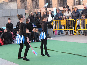 Gimn&agrave;stica r&iacute;tmica. Pla&ccedil;a de la Constituci&oacute;