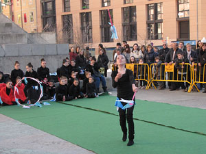 Gimn&agrave;stica r&iacute;tmica. Pla&ccedil;a de la Constituci&oacute;