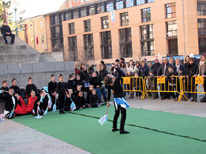 Gimn&agrave;stica r&iacute;tmica. Pla&ccedil;a de la Constituci&oacute;
