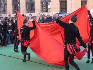 Gimn&agrave;stica r&iacute;tmica. Pla&ccedil;a de la Constituci&oacute;