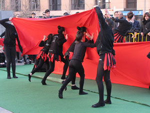 Gimn&agrave;stica r&iacute;tmica. Pla&ccedil;a de la Constituci&oacute;
