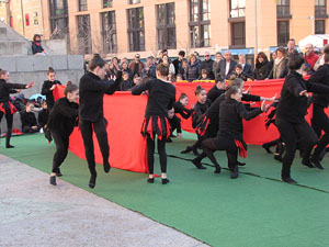 Gimn&agrave;stica r&iacute;tmica. Pla&ccedil;a de la Constituci&oacute;