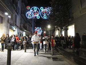 L'encesa dels llums de Nadal