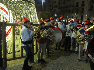 L'encesa dels llums de Nadal