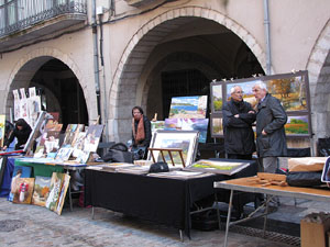 Trobada d'Artesans, brocanters i antiquaris,  i Fira del dibuix i la pintura