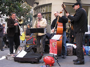 Girona Christmas Swing amb la Sandyriver Jazz Band