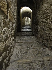 El Barri Vell de Nit. El carrer de Sant Lloren&ccedil;
