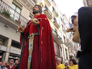 Cercavila de gegants i capgrossos
