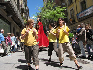 Cercavila de gegants i capgrossos