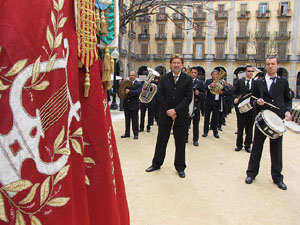 Cercavila de la banda de m&uacute;sica La Lira
