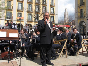 Concert de la banda La Lira a la pla&ccedil;a de la Independ&egrave;ncia