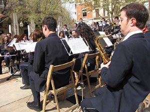 Concert de la banda La Lira a la pla&ccedil;a de la Independ&egrave;ncia