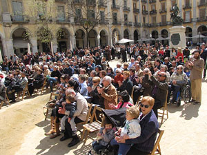 Concert de la banda La Lira a la pla&ccedil;a de la Independ&egrave;ncia