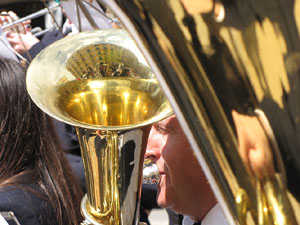 Concert de la banda La Lira a la pla&ccedil;a de la Independ&egrave;ncia