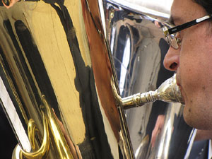 Concert de la banda La Lira a la pla&ccedil;a de la Independ&egrave;ncia