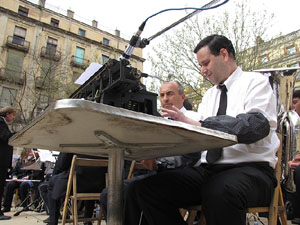 Concert de la banda La Lira a la pla&ccedil;a de la Independ&egrave;ncia