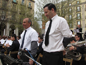 Concert de la banda La Lira a la pla&ccedil;a de la Independ&egrave;ncia