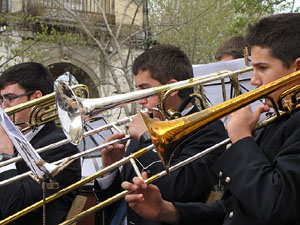 Concert de la banda La Lira a la pla&ccedil;a de la Independ&egrave;ncia