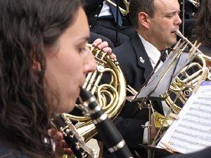 Concert de la banda La Lira a la pla&ccedil;a de la Independ&egrave;ncia