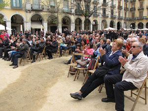 Concert de la banda La Lira a la pla&ccedil;a de la Independ&egrave;ncia