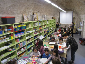 Taller de decoraci&oacute; nadalenca al Museu d'Art