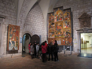 Taller de decoraci&oacute; nadalenca al Museu d'Art