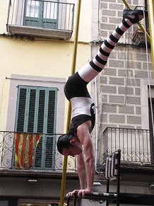 Espectacle de circ a c&agrave;rrec de CIRCO LOS