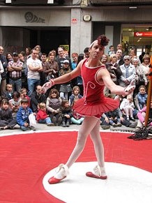 Espectacle de circ a c&agrave;rrec de CIRCO LOS