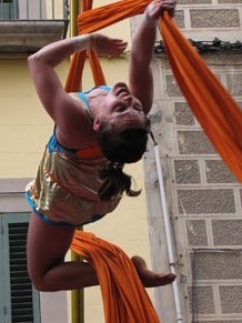 Espectacle de circ a c&agrave;rrec de CIRCO LOS