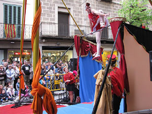 Espectacle de circ a c&agrave;rrec de CIRCO LOS