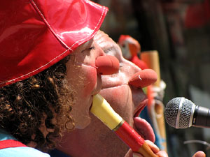 Espectacle de circ a c&agrave;rrec de MABSUTINS