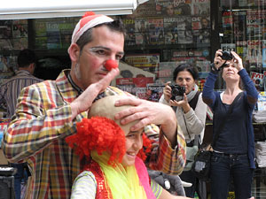 Espectacle de circ a c&agrave;rrec de MABSUTINS