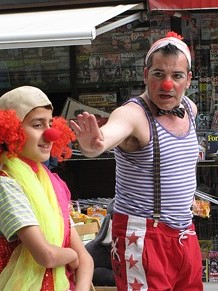 Espectacle de circ a c&agrave;rrec de MABSUTINS